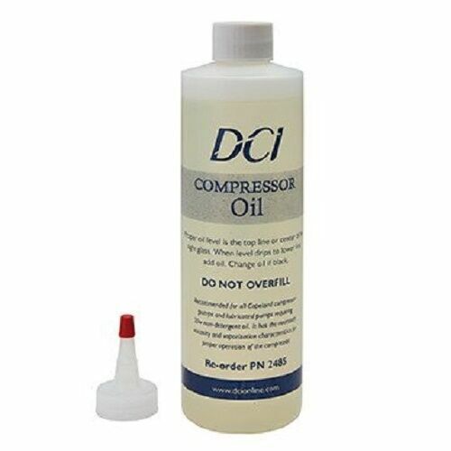 DCI Lubricated Compressor Oil (16 OZ) PN 2485 Quality OEM Oil FREE USA SHIPPING