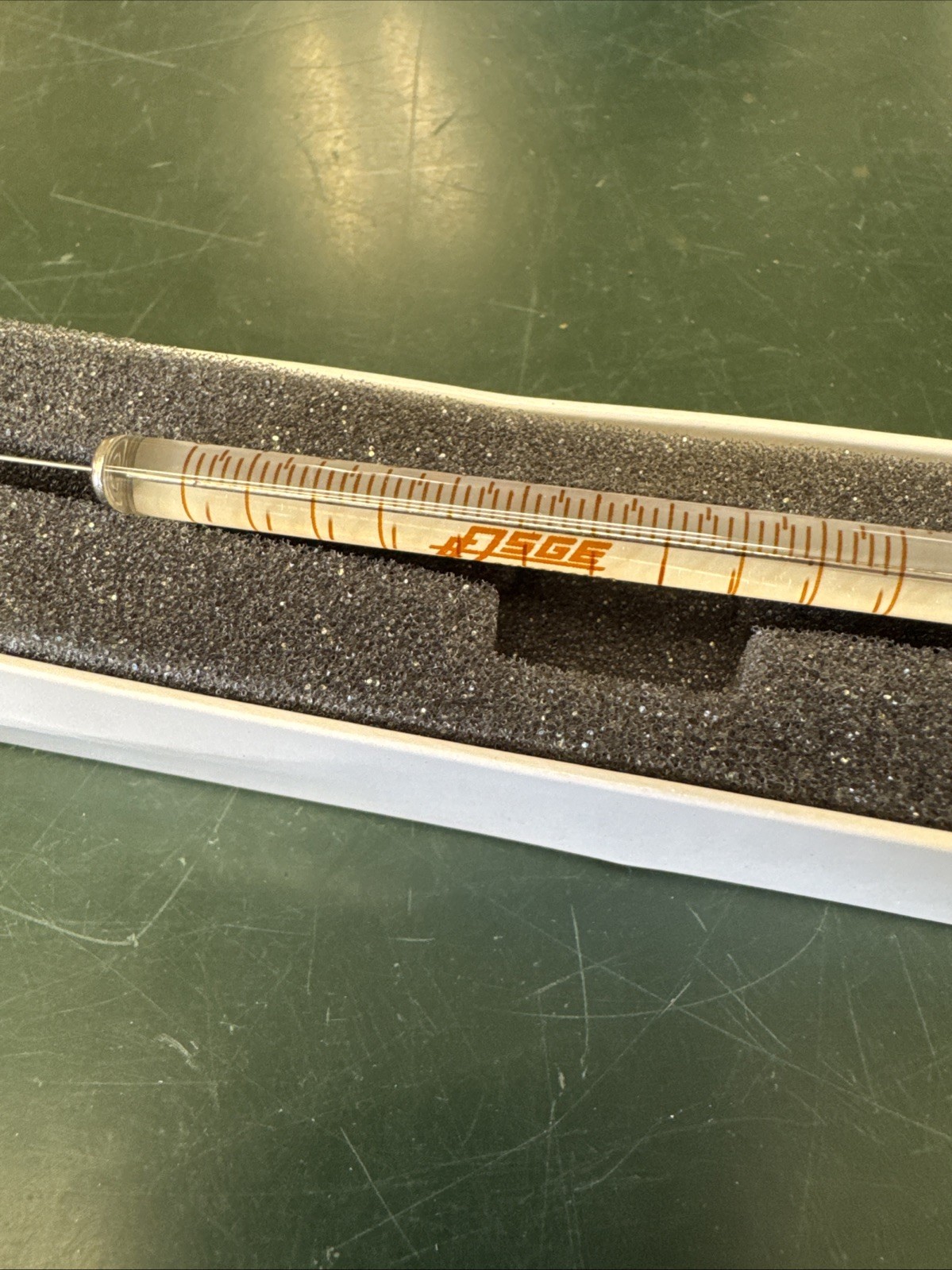 SGE 10uL Glass Graduated Syringe w/ Fixed Needle SRI 10F-6C 019102