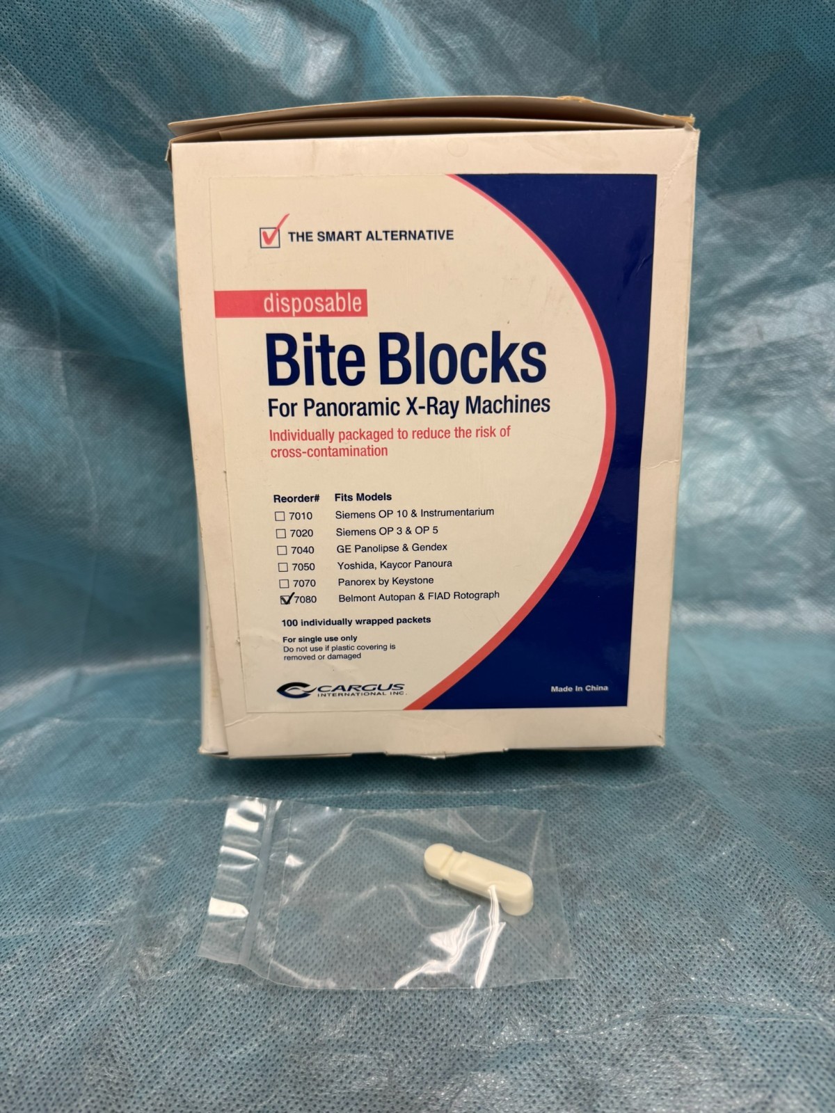 Carcus 100pcs Bite Blocks for panoramic X-Ray Machines