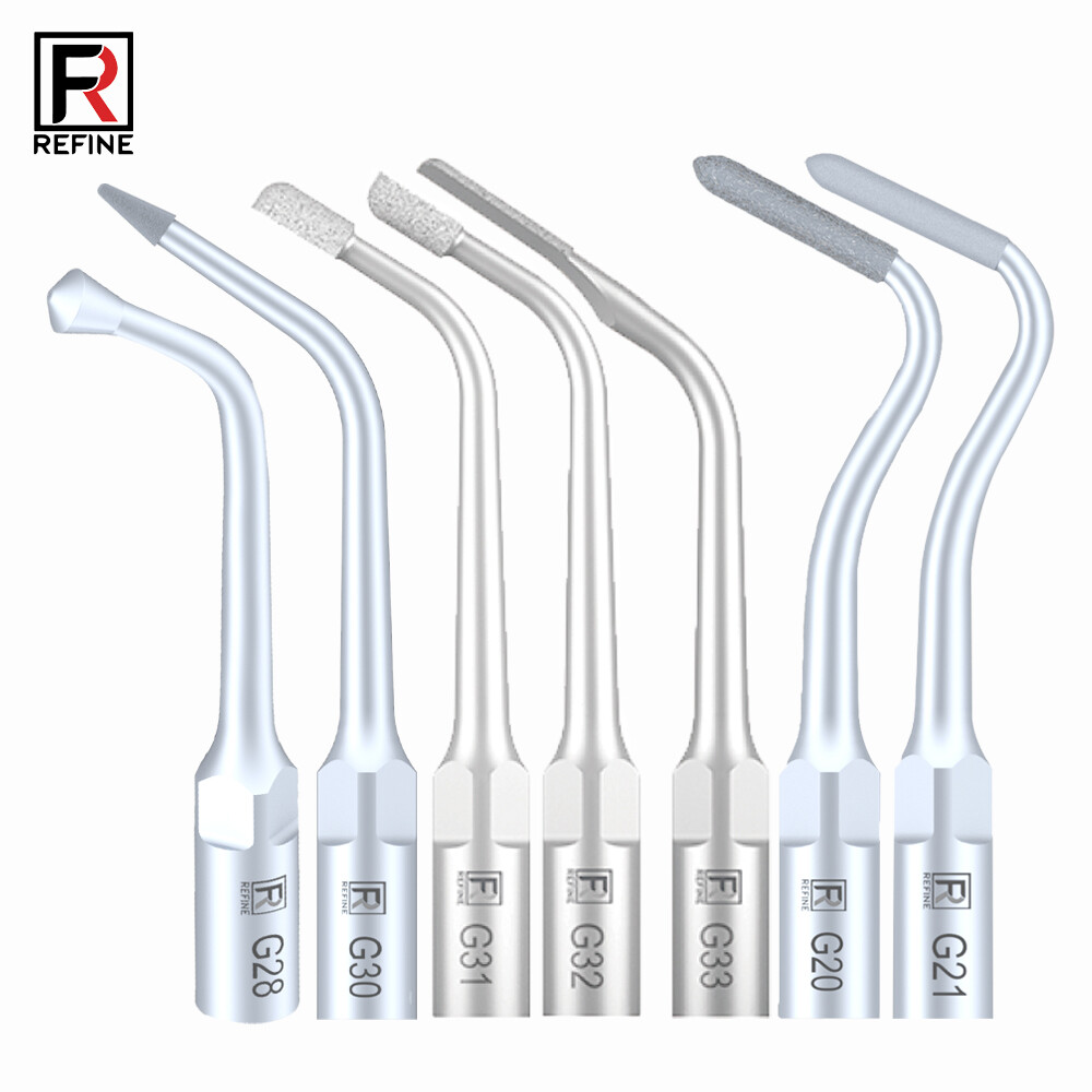 5 Pcs Dental Tips G20 G21 G30 G31 G32 G33 Fit EMS Woodpecker Scaler Handpiece