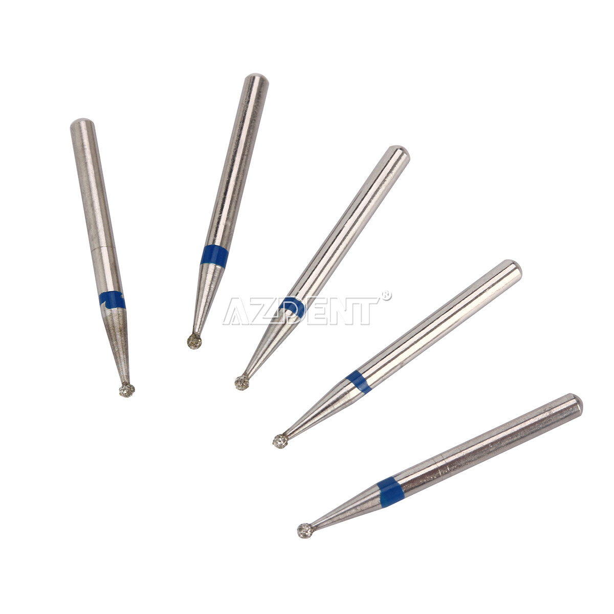 100Pc/200Pc AZDENT Dental Diamond Burs polishing Kit FG for High Speed Handpiece