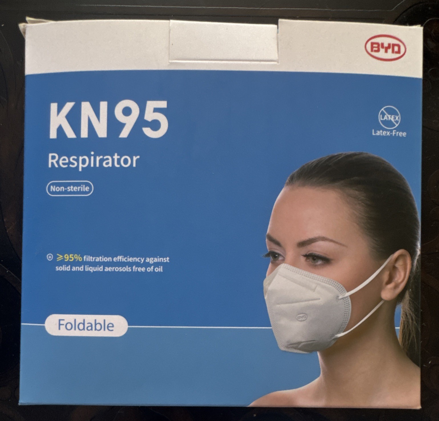 HUGE Lot 450 Ct. KN95 Respirator Foldable Mask & Disposable Face Masks Set *NEW*