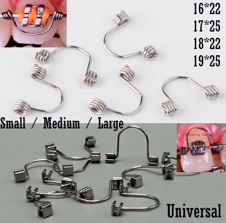 Dental Orthodontic Torquing Torque Spring Rectangular Anterior Teeth Arch Wire