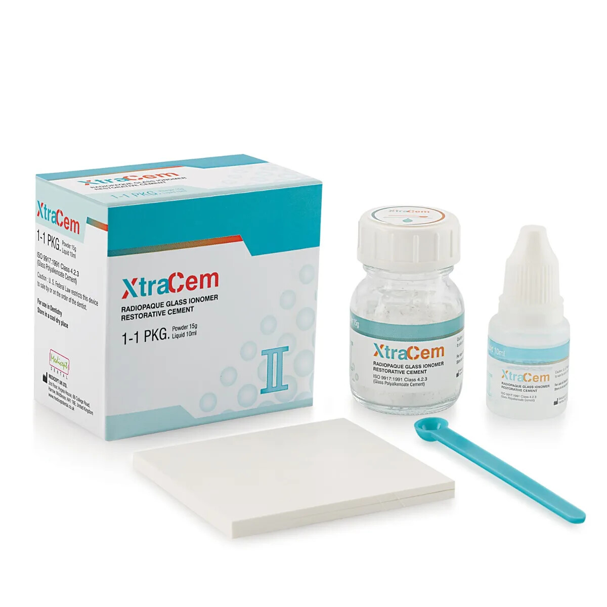 Medicept Xtracem GIC Radiopaque glass ionomer restorative cement FS….