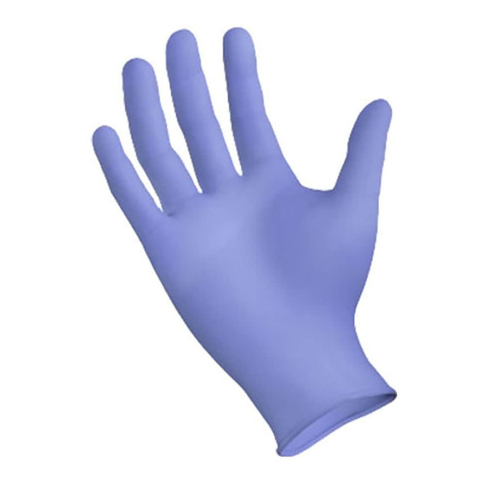 TTNF202 Tender Touch Nitrile Glove, Powder-Free, 4 Mil, Small, Blue, Pack of 200