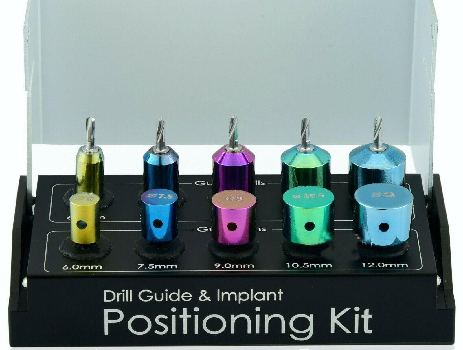Dental Drill Guide and Implant Positioning Kit Titanium Guided Surgery Set Pins