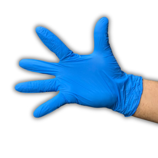 Emerald General Purpose Blue Nitrile X-Large Gloves 1000/CASE