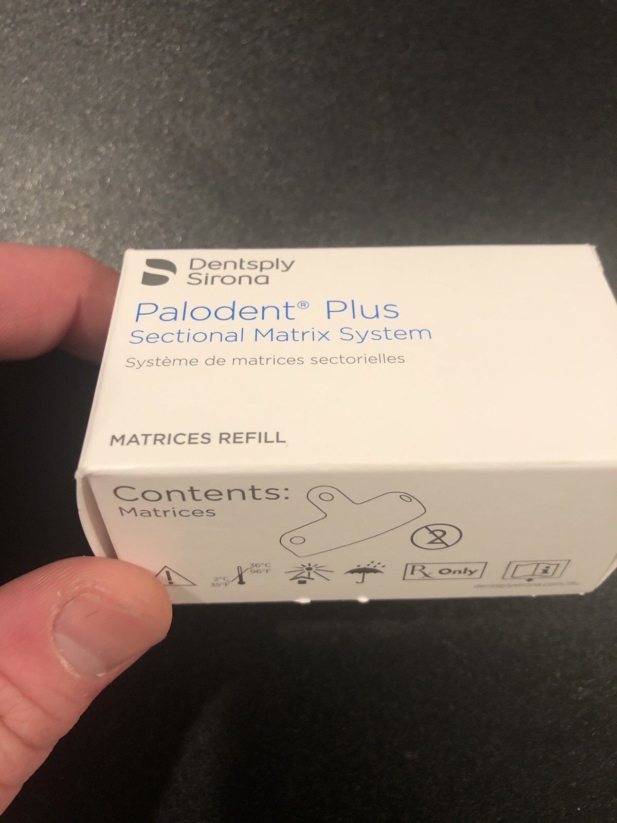Dentsply Palodent Plus Sectional Matrix System Matrices 3.5 mm 50/Pk