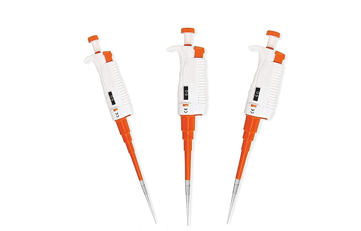 Set of 3 Micropipette Variable Volume 0.5-10 ul,10-100 ul,100-1000 ul Total 3…