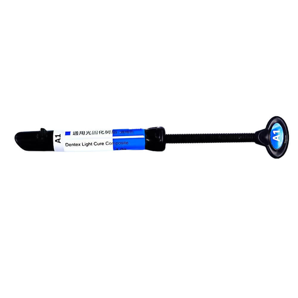 Dental DENTEX Syringe Universal Light Cure Composite Resin Shade 4g 9 shade