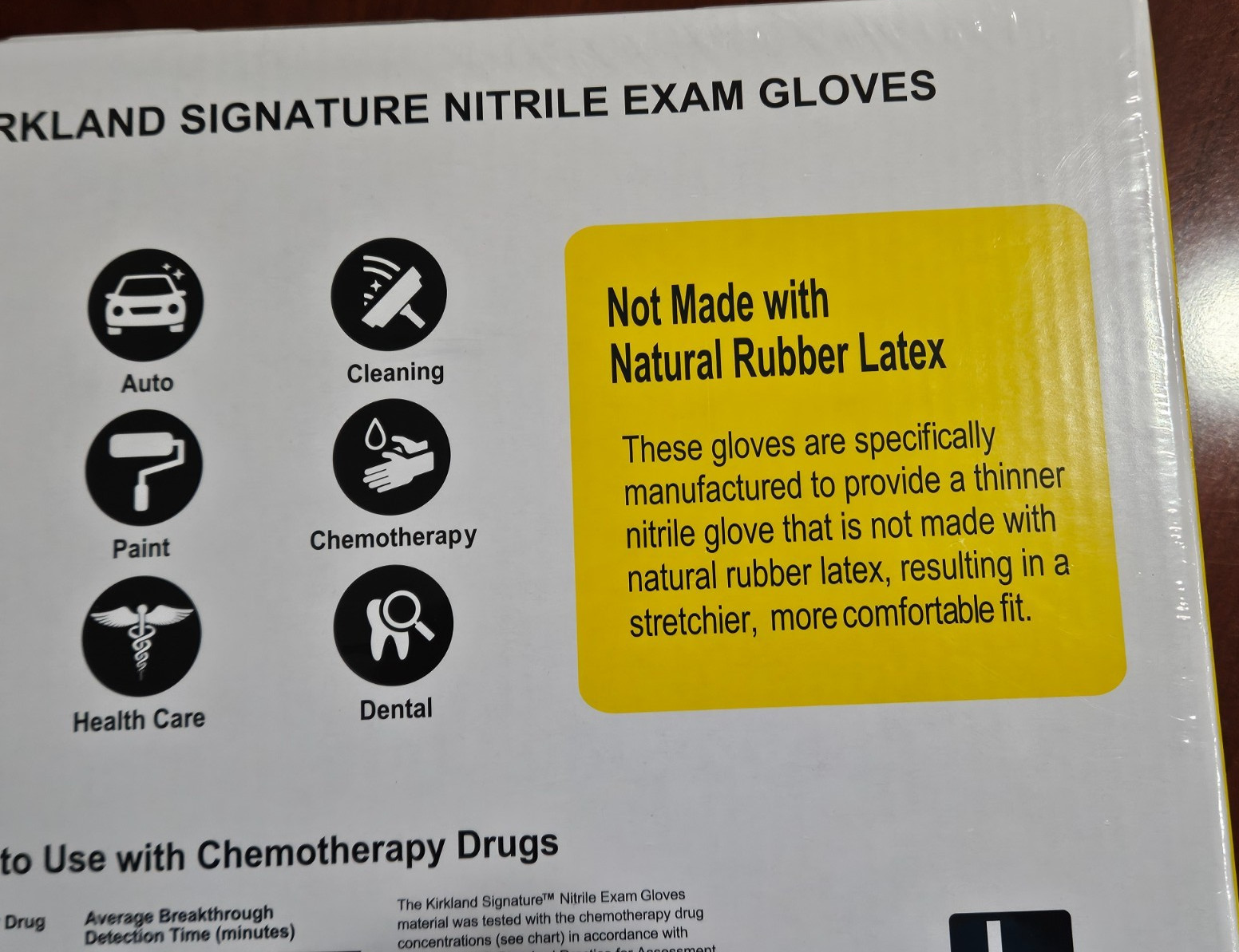 Kirkland Signature Nitrile Exam Multipurpose Gloves Large LG L 400 ct Exp 1/2030