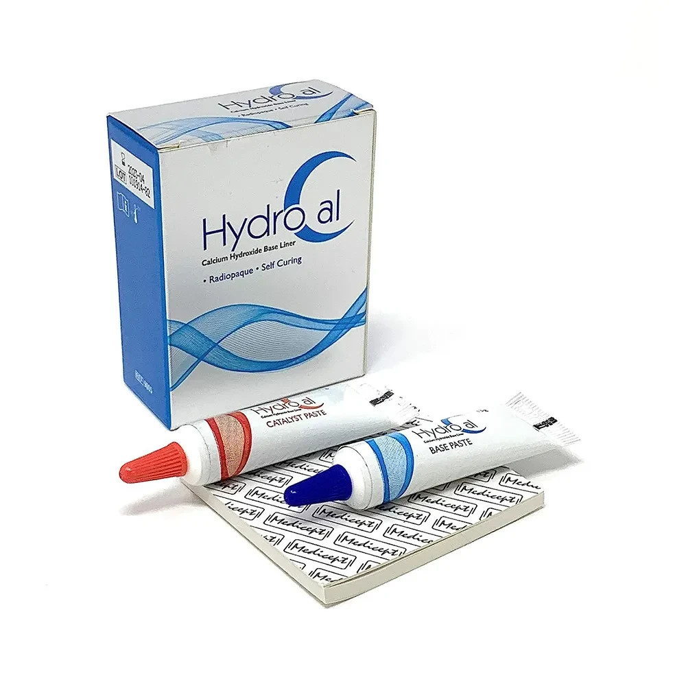 Medicept Hydro cal Radio paque self-setting cavity liner pulp capping protection
