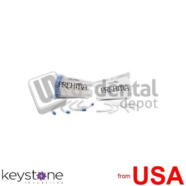 KEYSTONE Prehma 1/4in GREEN Surgical Aspirating Tips, Molded at 30 degre 446445