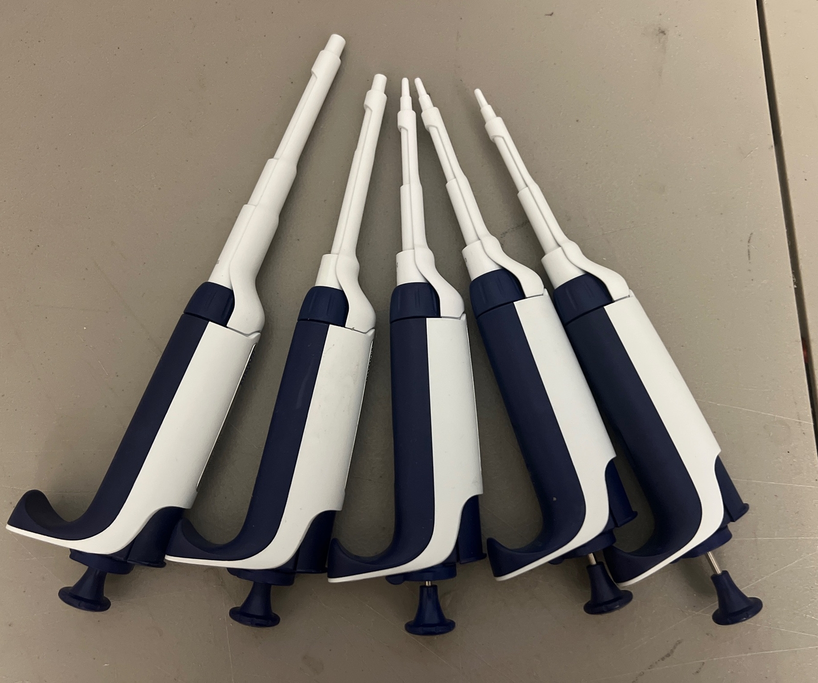 Set X5 Rainin Pipet-Lite XLS Pipette L2,L10,L20,L200,L1000 XLS LTS