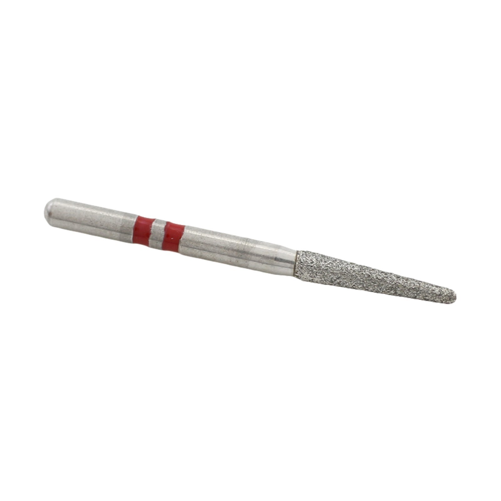 Dental Zirconia Diamond Burs Z856/016 Fine FG Bur Round End Taper High Speed Red