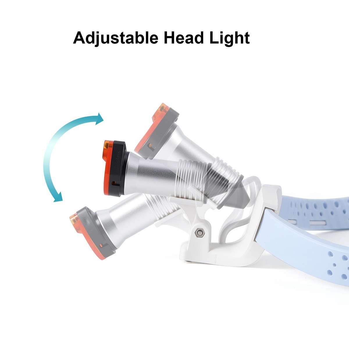 Cordless Dental Portable Headlight Silicone Headlamp Surgery Medical 5W LED