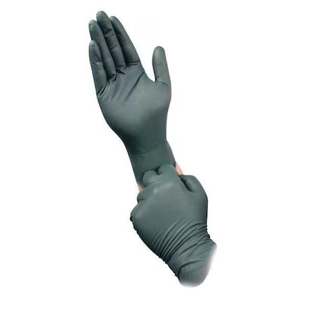 Ansell Dfk-608-Xxl Microflex Dura Flock Disposable Gloves, 11.4 Mil Palm,