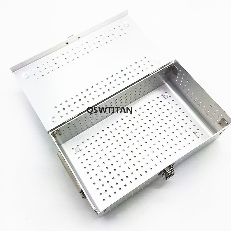 Sterilization Tray Box Case Disinfection Box Aluminium Surgical Instruments Box