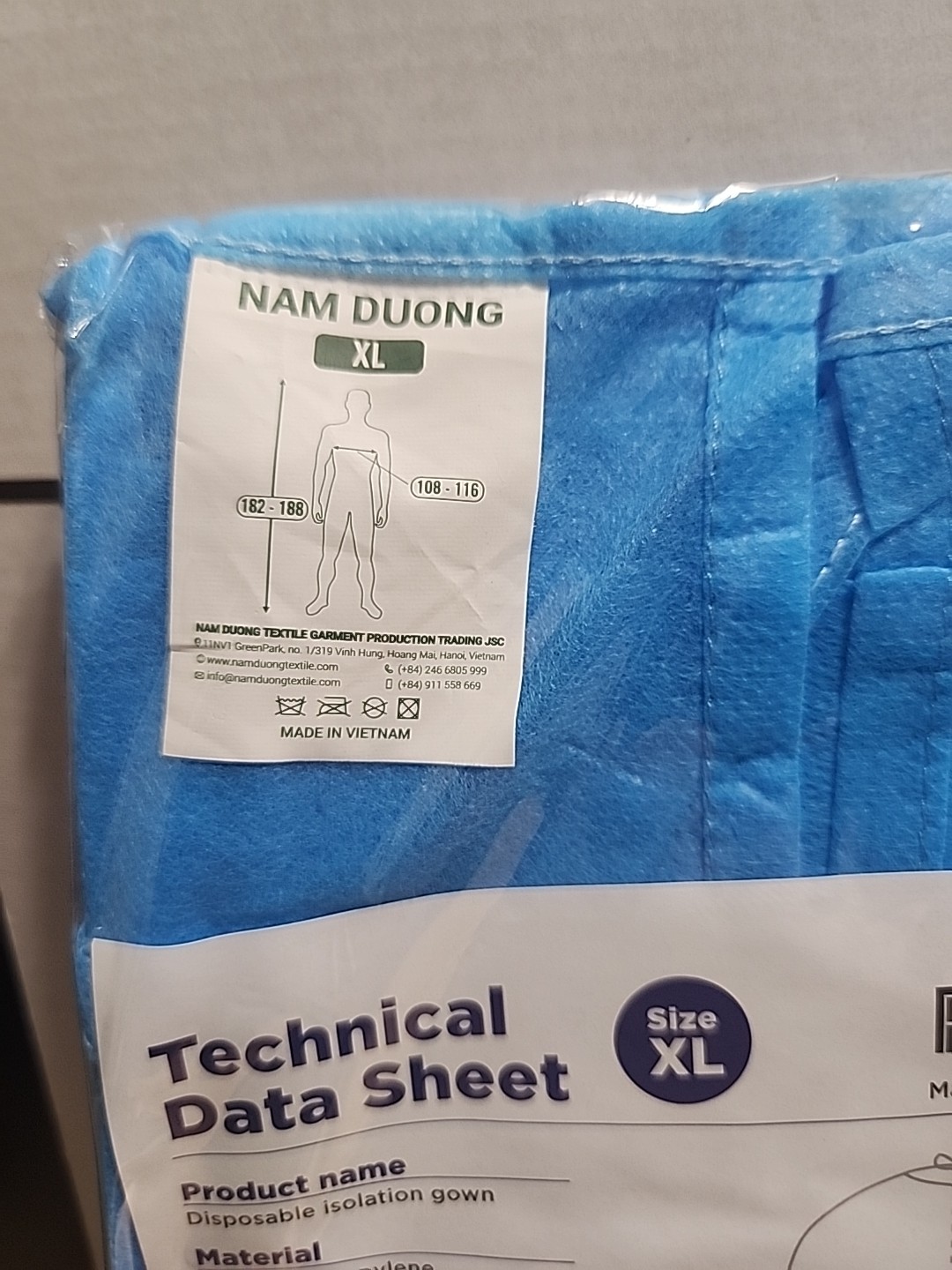 Isolation Gown XL