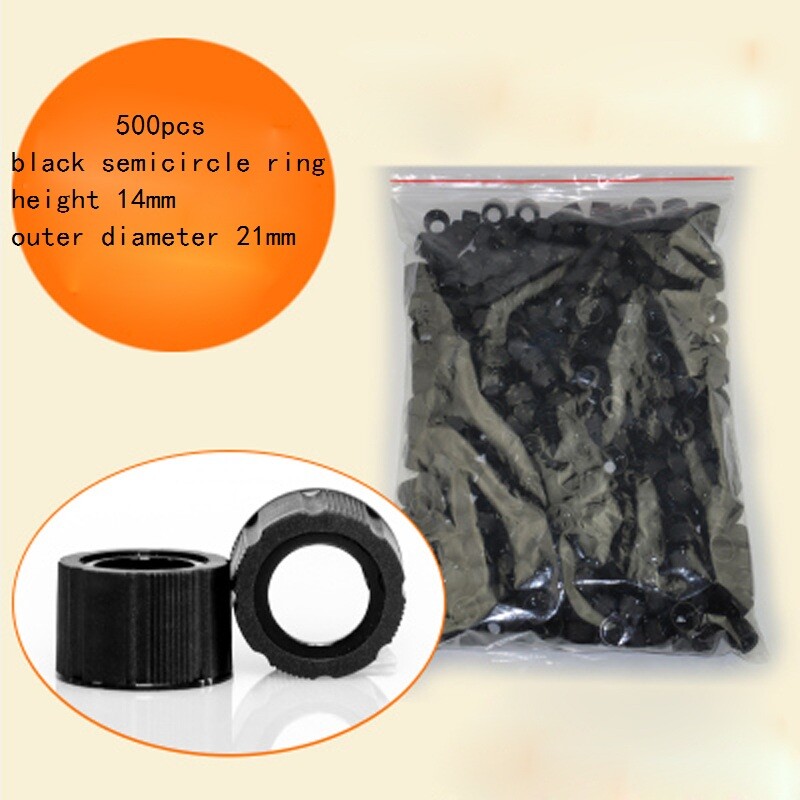 500X Rubber Dropper Head Plastic Screw Cap Ring Round Bottle Seal head DIY Craft