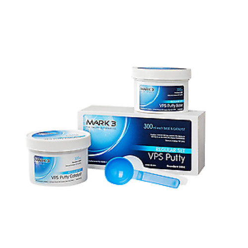 VPS Putty, Fast Set, 300ml Base and 300ml catalyst, Mark3, 100-3005