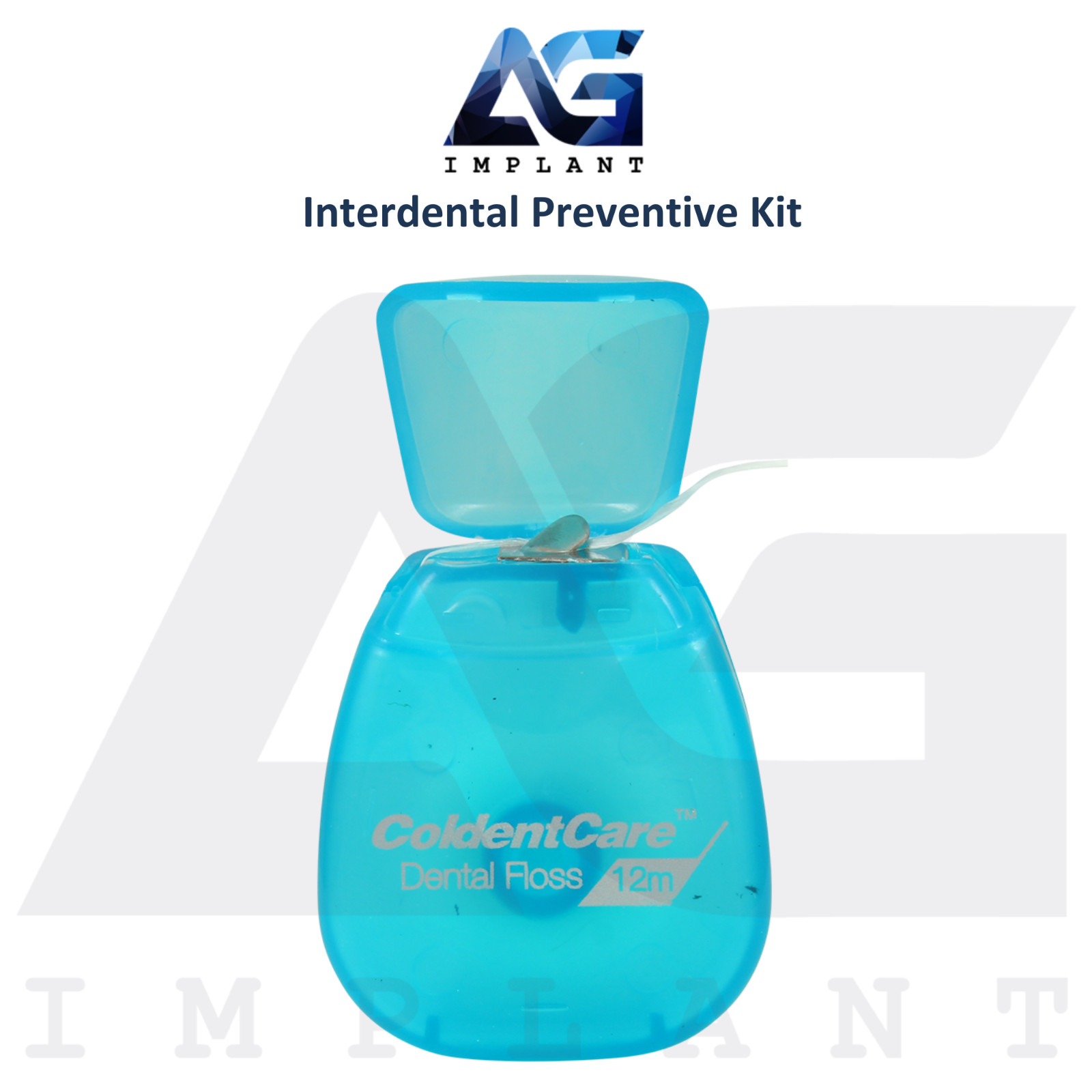 Ortho Interdental Preventive Kit Brushes Floss Multipurpose Case Dental Wax