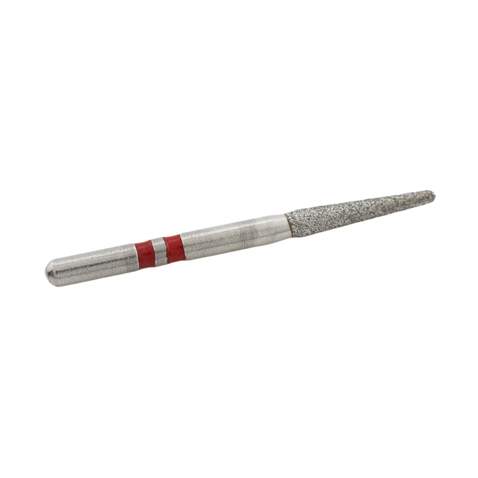 Dental Zirconia Diamond Burs Z856/016 Fine FG Bur Round End Taper High Speed Red