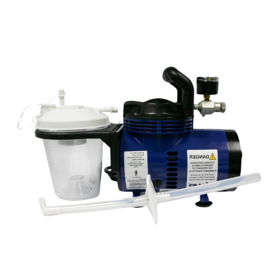 Drive Suction Pump With 800cc Cannister Heavy Duty Portable Up to 560mm Hg 115 V