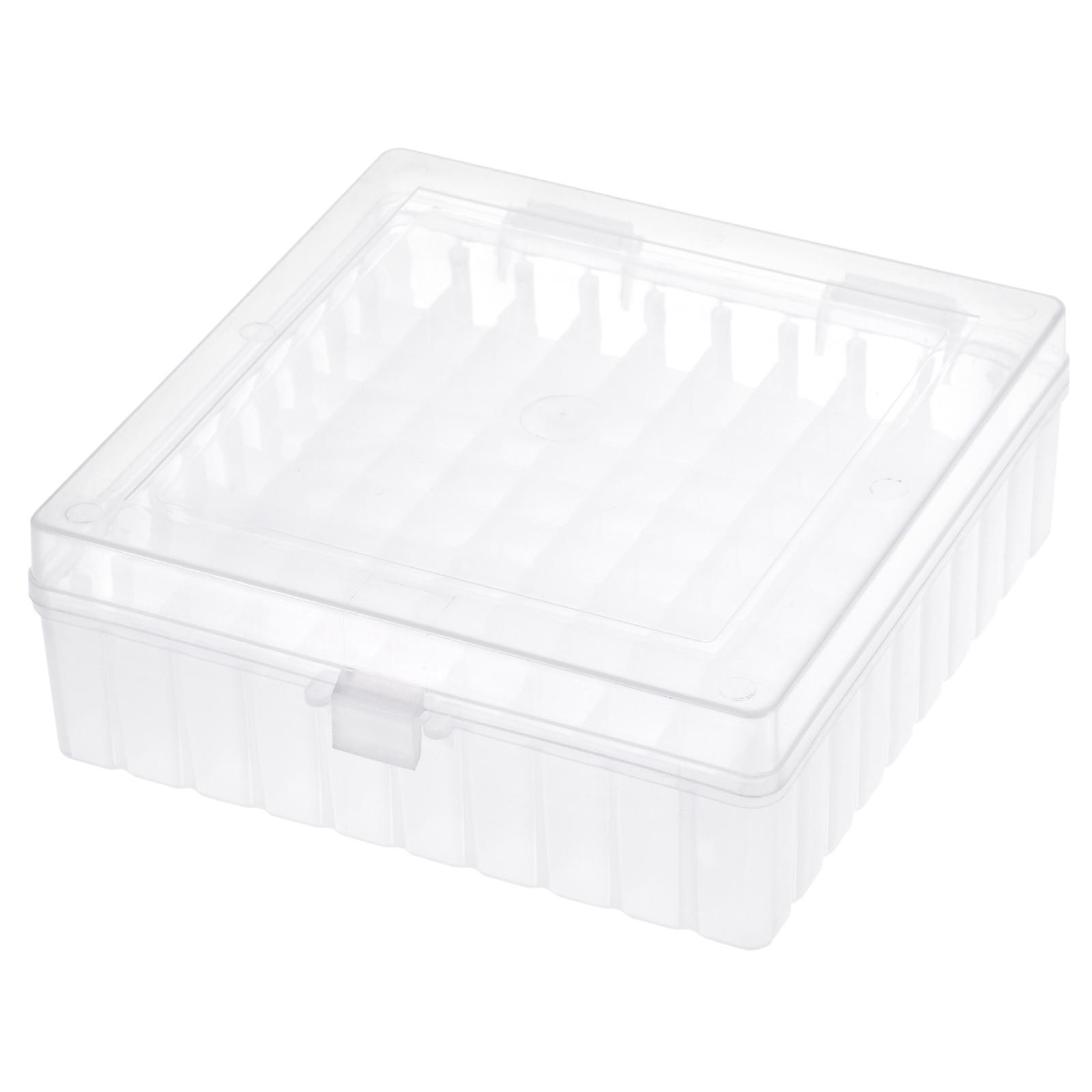 Freezer Tube Box 100 Places Rack for 1.5/1.8/2ml Microcentrifuge Tubes White