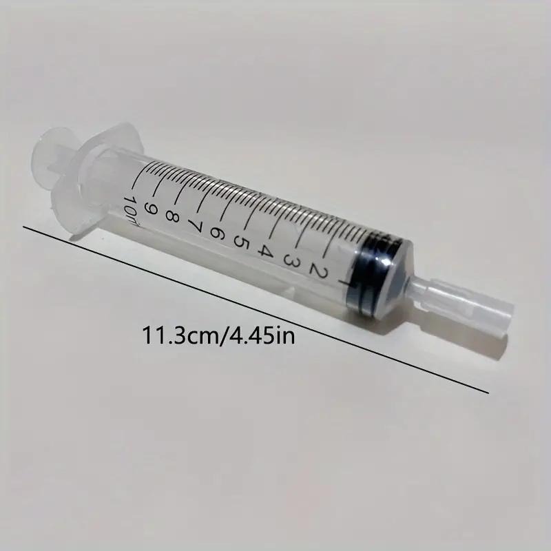 10ml Precision Syringe Dispenser for Cosmetics & Fragrances Leak-Proof Clear