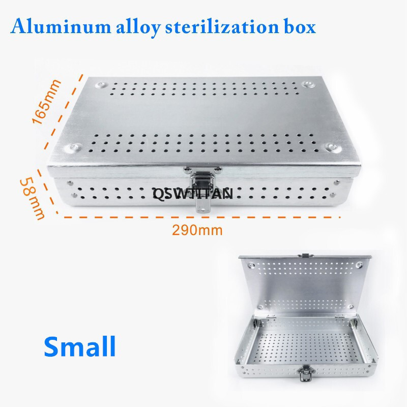 Sterilization Tray Box Case Disinfection Box Aluminium Surgical Instruments Box