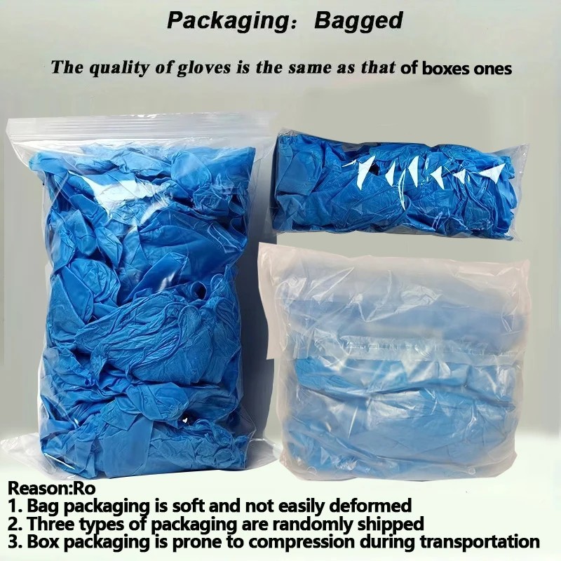 2000PCS 4 Mil Medical Grade Nitrile Exam Latex Free Gloves ALL SIZES Blue Gloves