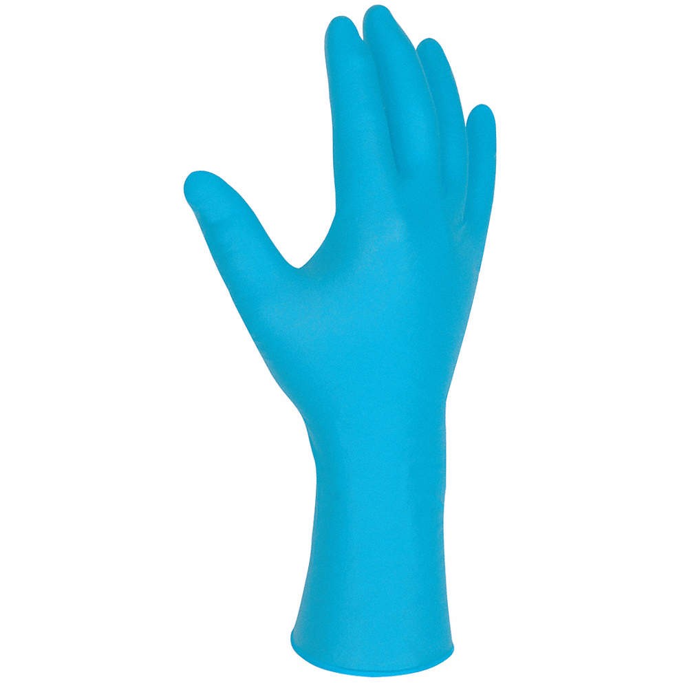 MCR SAFETY 6012S Disposable Gloves,Nitrile,S,PK1000 26K890