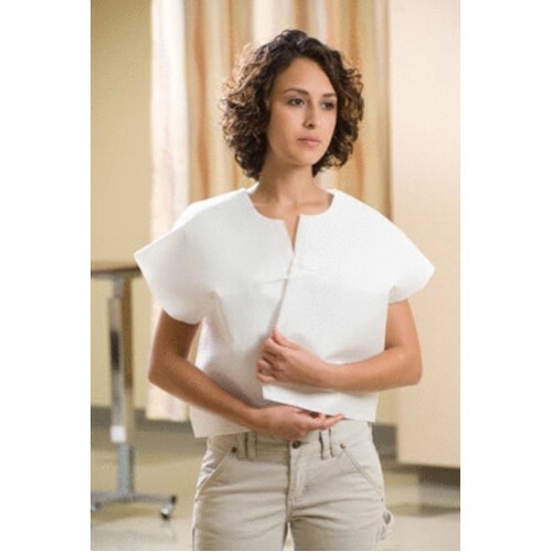 *100-Pieces* Graham Medical «30 x 21» Exam Cape Tissue/Poly/Tissue Blue 204