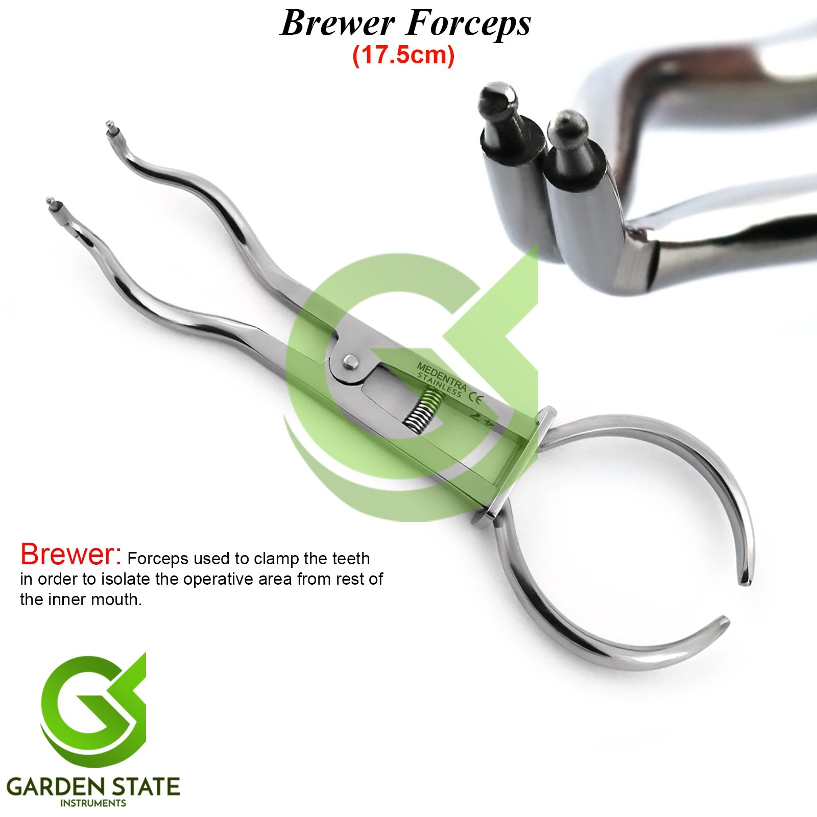 Dental Rubber Dam Kit Endodontic Restorative Scaler Brinker Clamps Forceps