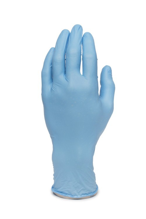 Icon Global Safe-Flex Nitrile Powder-Free Gloves, Rough Texture, XL (1000/Cs)