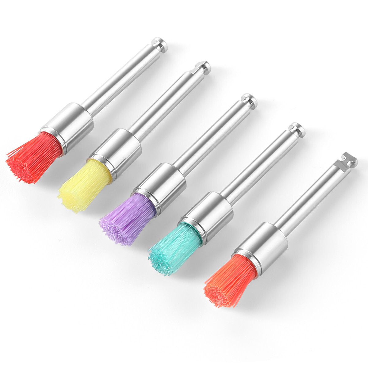 1Box/100pcs Dental Colorful Nylon Bowl Polishing Polisher Prophy Brushes