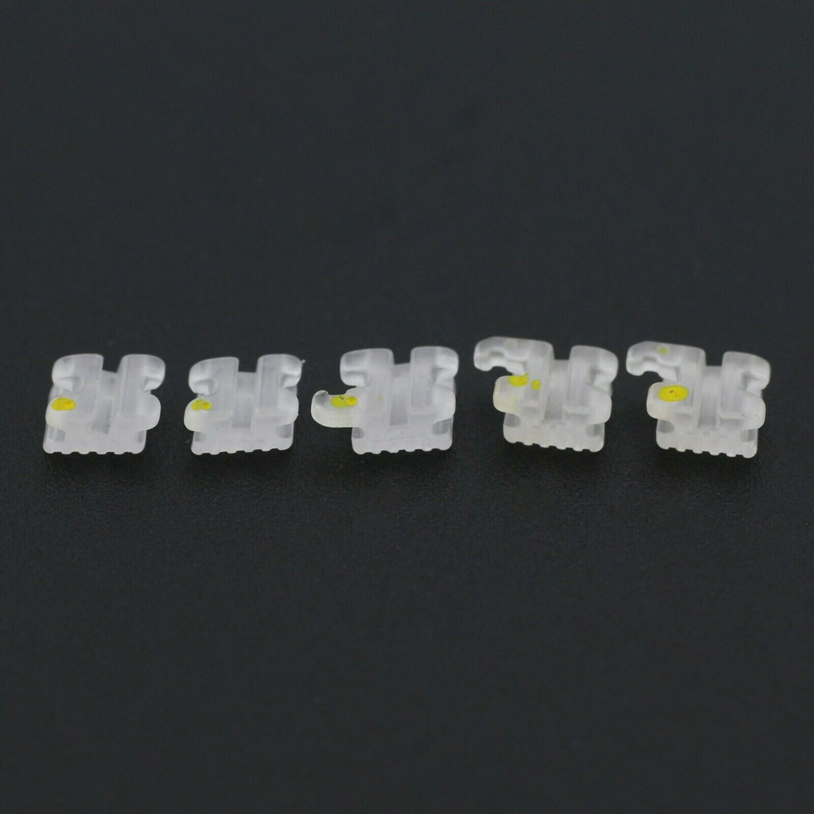 STAR ABSOLUTE Dental Orthodontic Sapphire Ceramic Brackets Braces Roth MBT 022