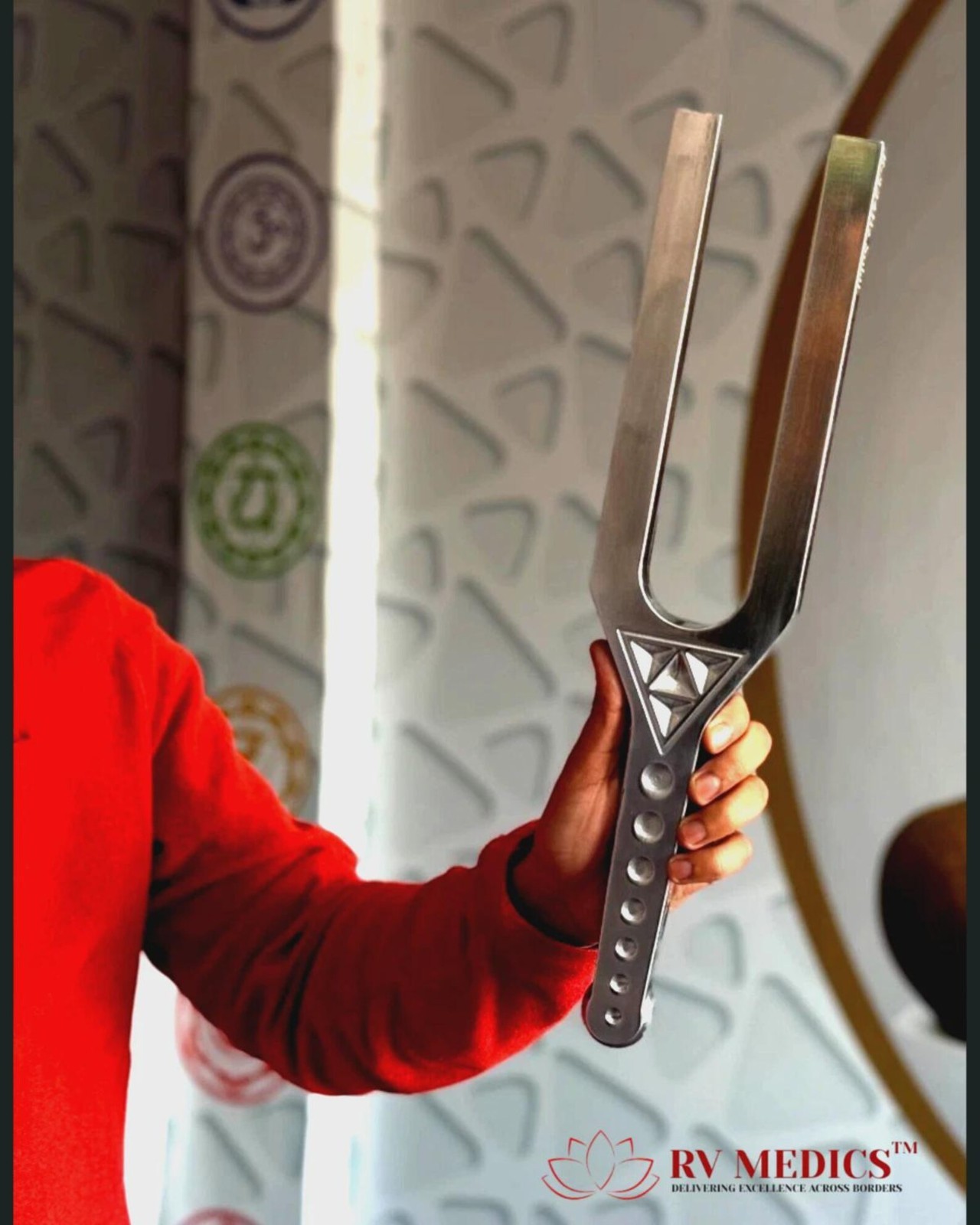 444Hz Tuning Fork Sound Healing Tool – Transformation, Positive Change & Energy