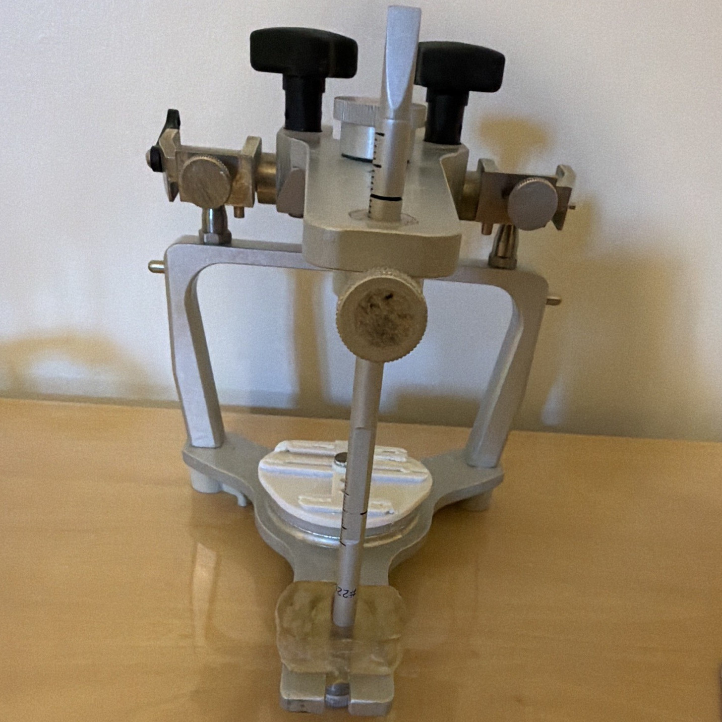 Whip Mix 2240 Semi Adjustable Dental Articulator w/ Mounting Plates