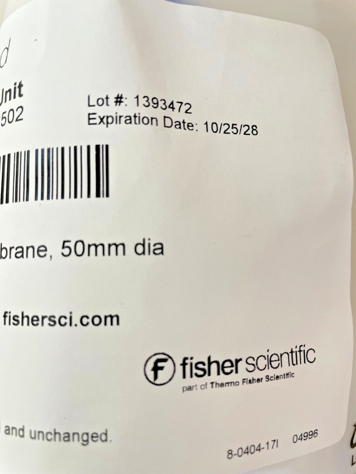 VACUUM FILTERS – Fisherbrand FB12566502 PES 0.20μm 250mL EXP 2028 !!! – LOT of 5