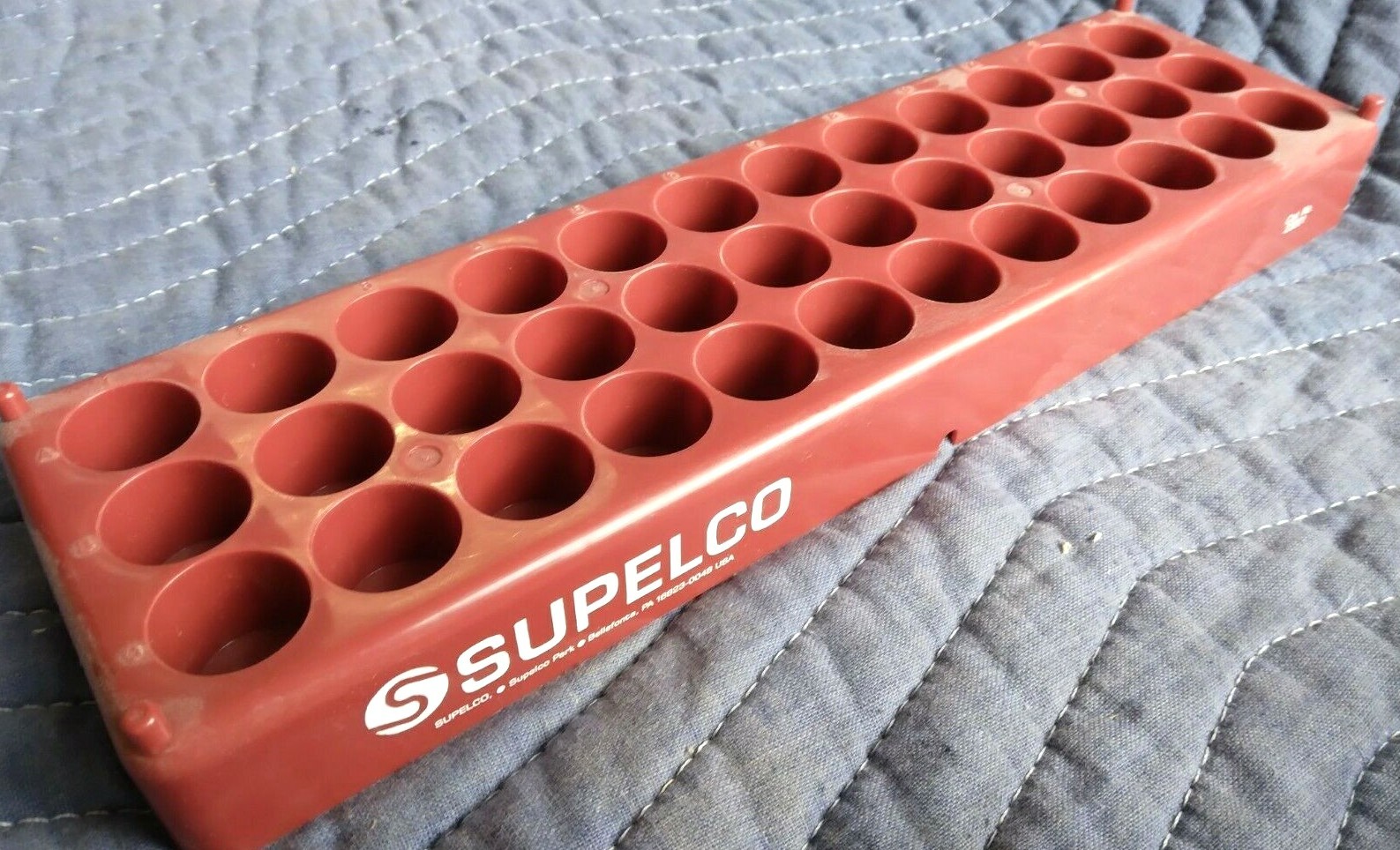 Supleco 23201 Space Saver Storage Rack 36 Tubes 21-23mm Overall Approx 320x90x30