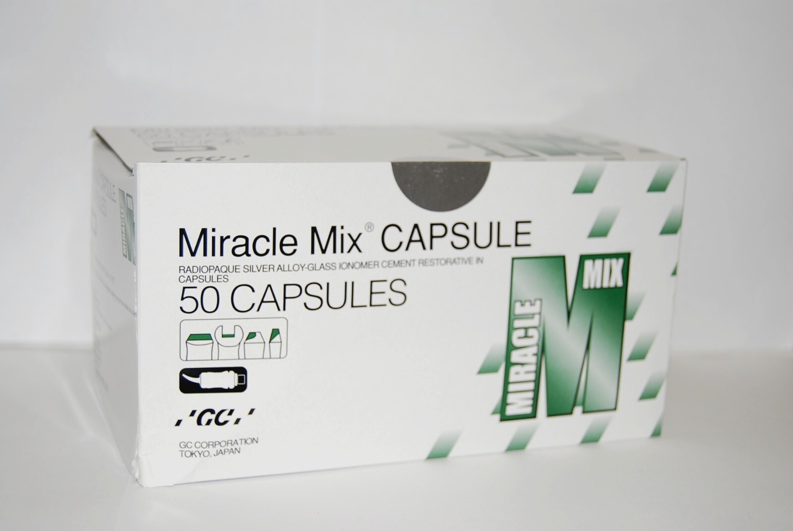 GC Miracle Mix Capsule Metal-Reinforced Crown & Core Build-Up 50/Pkg