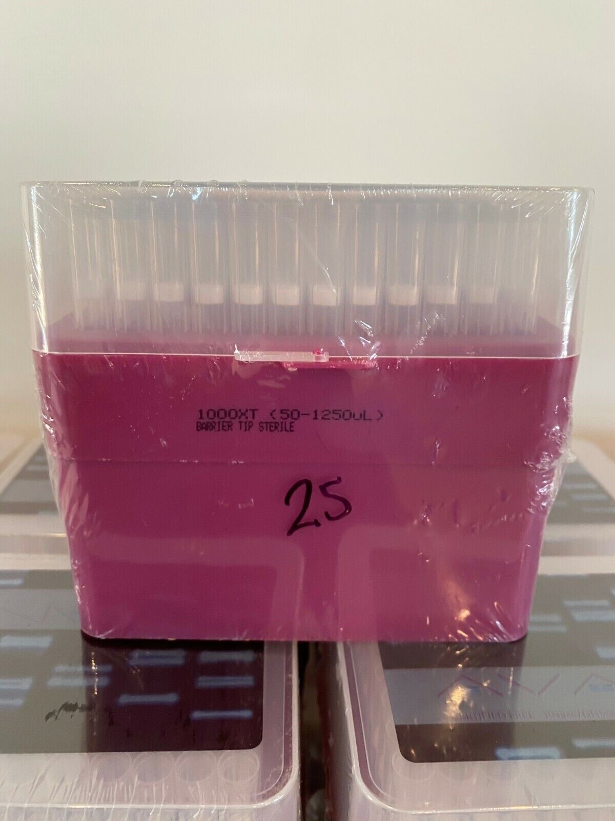 Avant Various uLs Barrier Pipette Tip Low Bind Sterile 25 Packs Racks