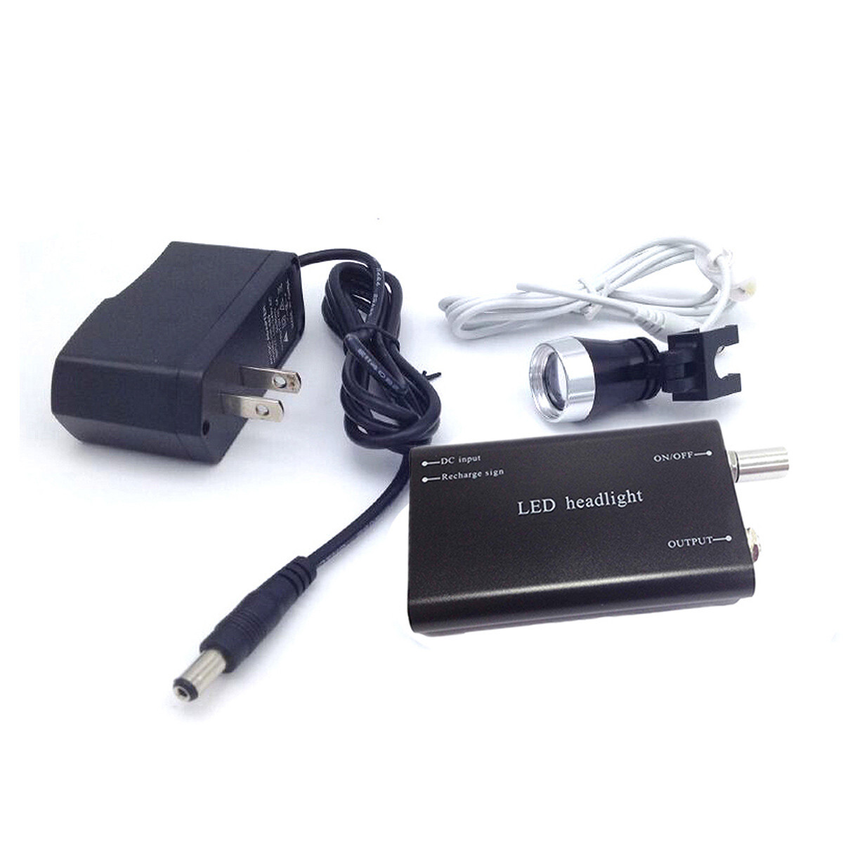 USPS !!! Dental Medical LED Head Light Rechargeable Battery Portable Headlight