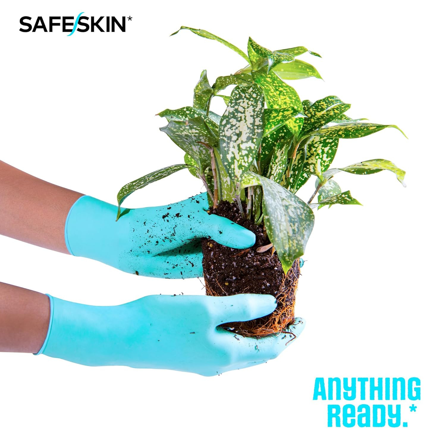 Nitrile Disposable Gloves, Medium Duty, Large Size, Powder-Free – for Food Handl