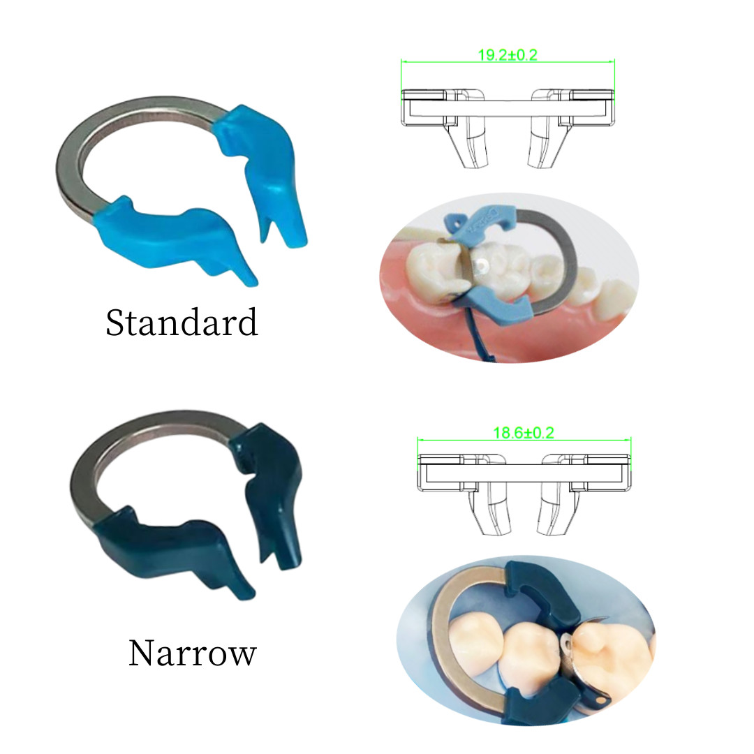 Dental Titanium Ring Matrix System Clamp Use Million Times Composite Restore