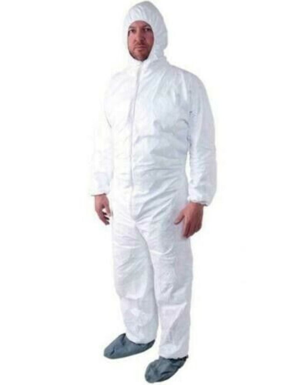 Shieldtech 25 Coveralls Tri-Cuff Hood & Boots, Elastic Wrist XL – 1 Count