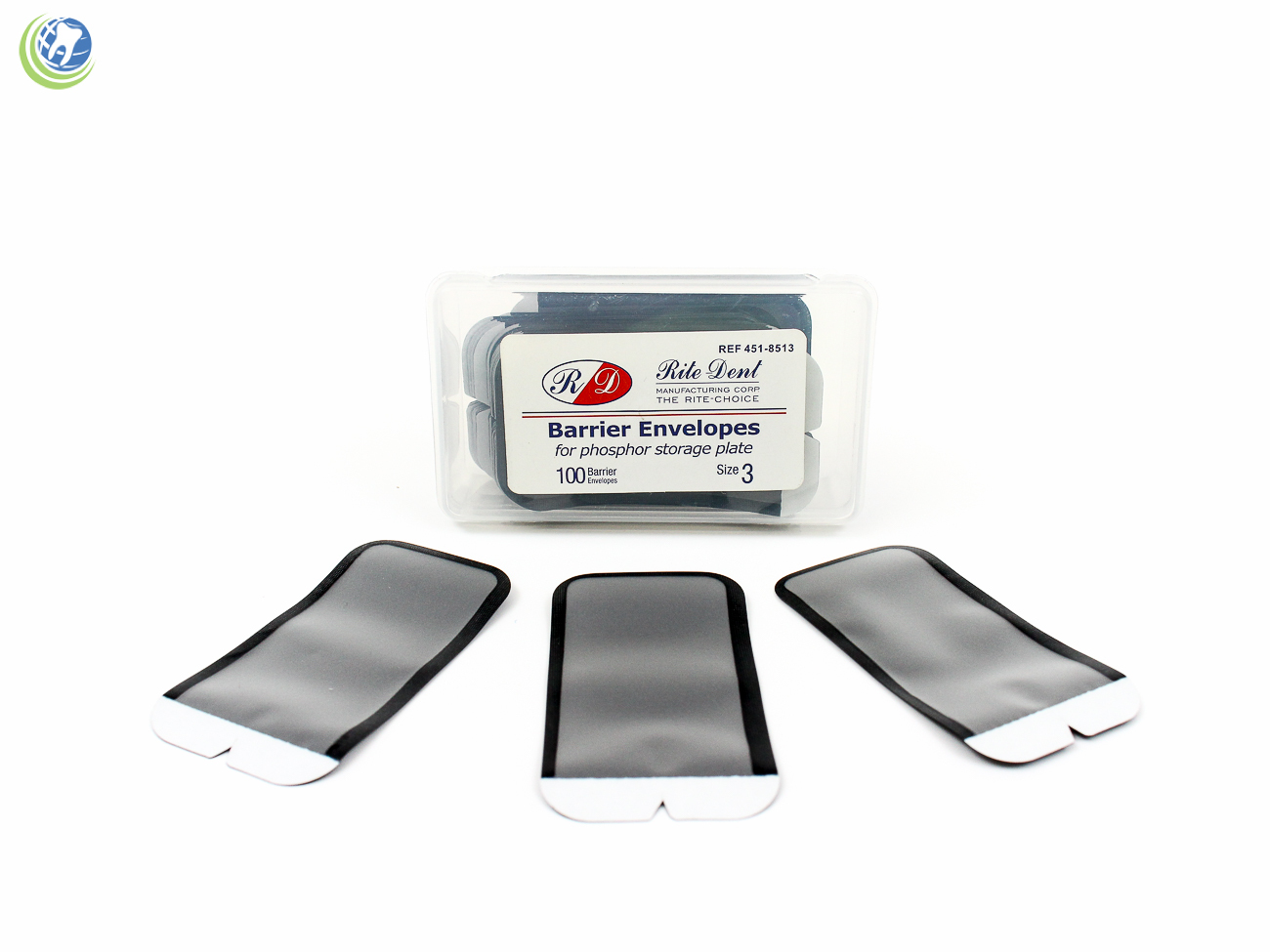 Phosphor Plate Barrier Envelopes Sleeves Size #3 Dental Intraoral X-Ray 100/Box