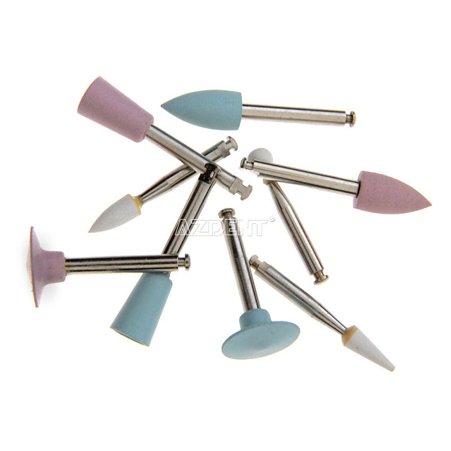 Dental Ceramic Rubber Polisher Composite Resin Polishing Diamond Handpiece Tips